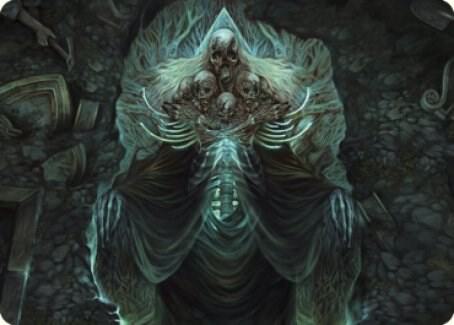 Myrkul Lord of Bones Art Card 39 81 39 (Art Series: Commander Legends: Battle for Baldur's Gate)  | Good Games Modbury