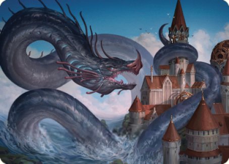 Tolarian Terror Art Card [Dominaria United Art Series] | Good Games Modbury