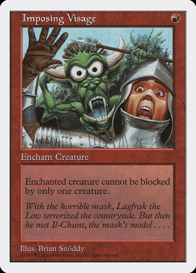 Imposing Visage 241/455 (Fifth Edition)  | Good Games Modbury
