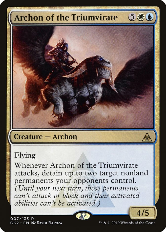 Archon of the Triumvirate [Ravnica Allegiance Guild Kit] | Good Games Modbury