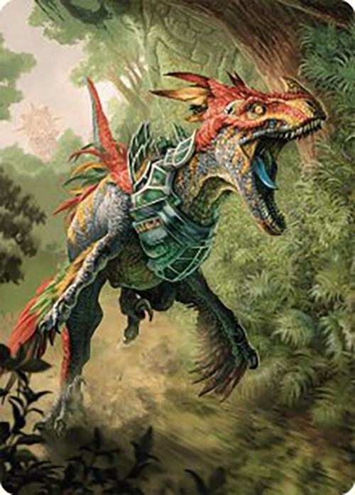 Dinosaur Token Art Card 67 (Art Series: The Lost Caverns of Ixalan)  | Good Games Modbury