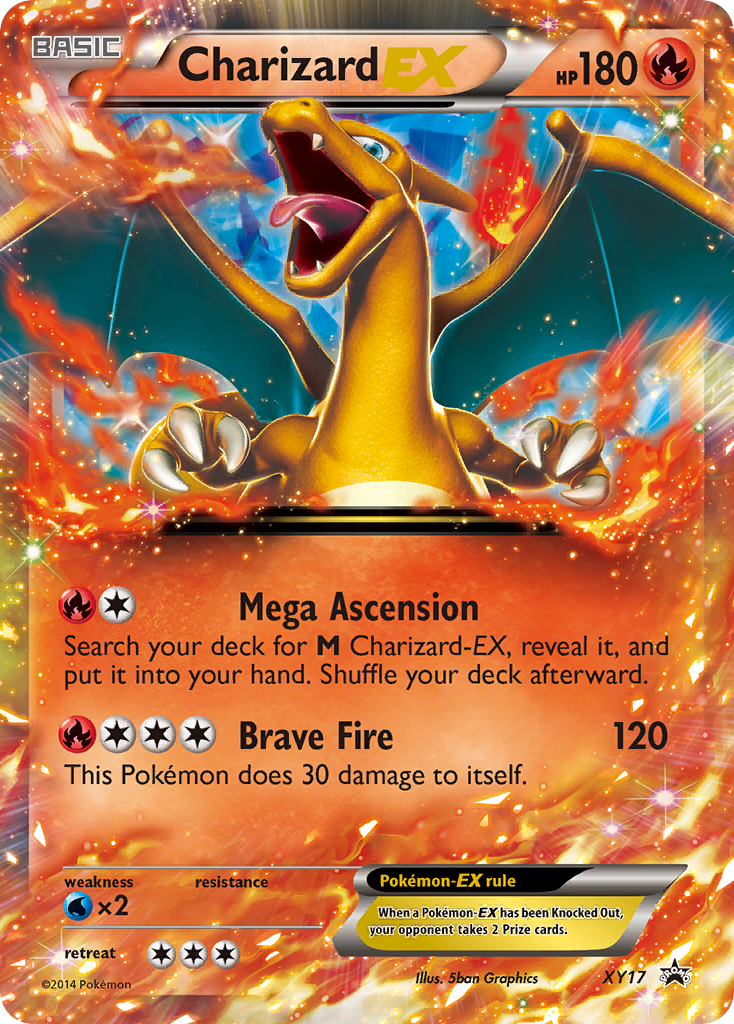 Charizard EX (XY17) [XY: Black Star Promos] | Good Games Modbury