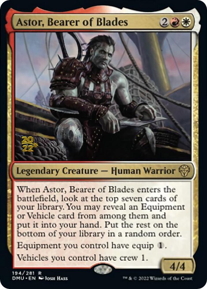Astor, Bearer of Blades 194s/161 (Prerelease Cards)  - PreRelease Foil | Good Games Modbury