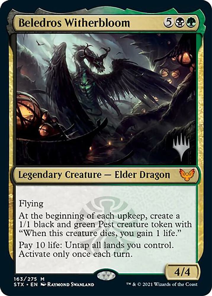 Beledros Witherbloom 163p/180 (Promo Pack: Strixhaven)  | Good Games Modbury
