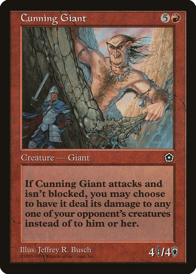 Cunning Giant 93/165 (Portal Second Age)  | Good Games Modbury