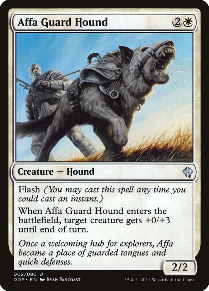 Affa Guard Hound 2/80 (Duel Decks: Zendikar vs. Eldrazi)  | Good Games Modbury