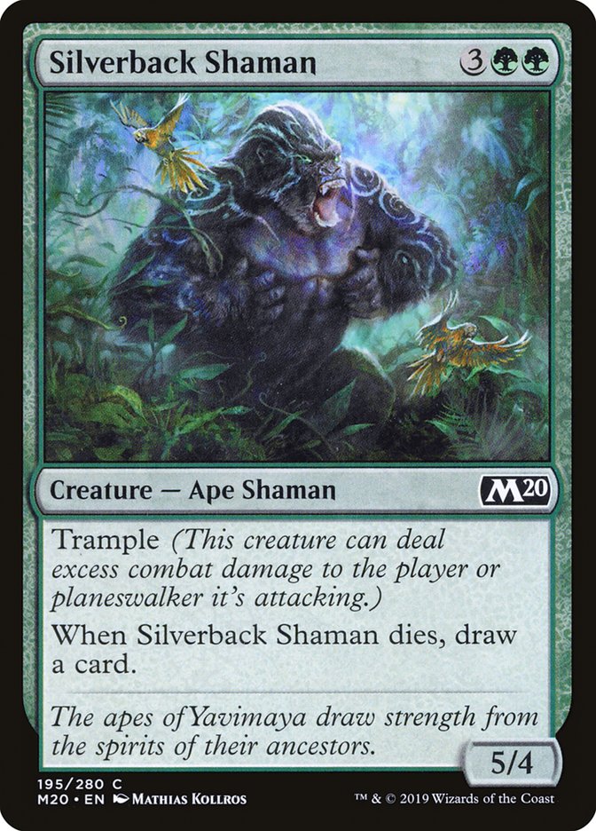 Silverback Shaman [Core Set 2020] | Good Games Modbury