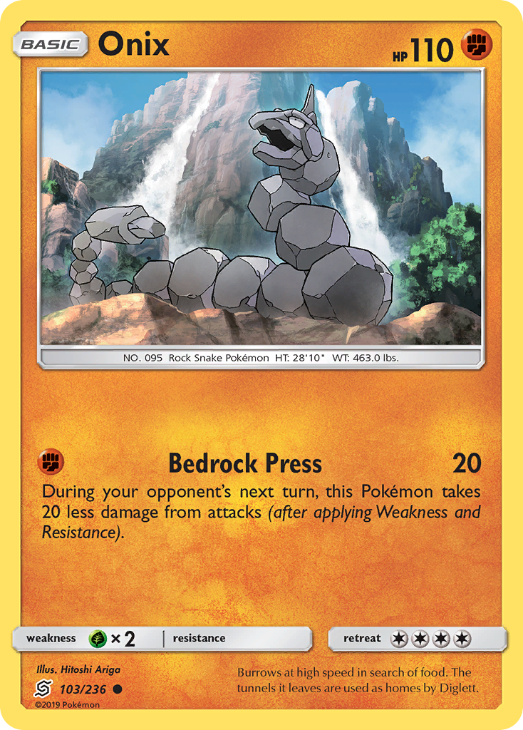 Onix (103/236) [Sun & Moon: Unified Minds] | Good Games Modbury