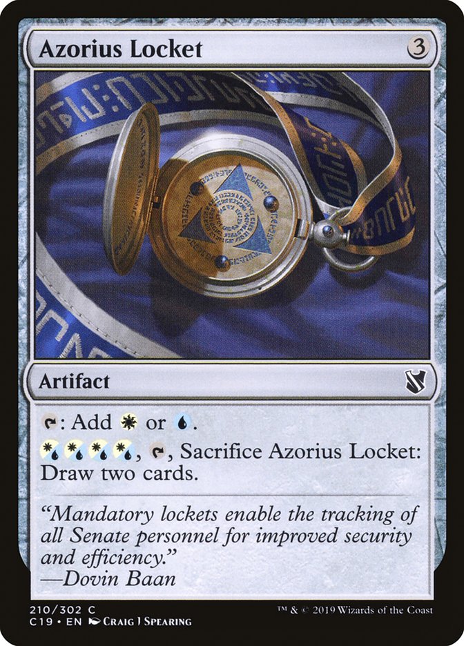 Azorius Locket [Commander 2019] | Good Games Modbury