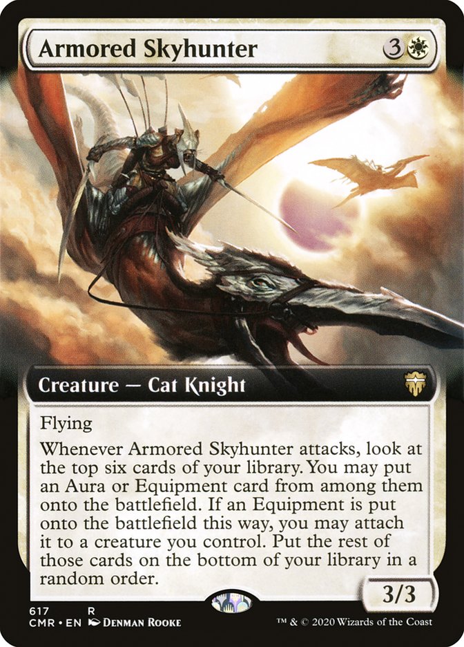 Armored Skyhunter (Extended Art) [Commander Legends] | Good Games Modbury