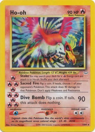 Ho-oh (7/64) [Neo Revelation Unlimited] | Good Games Modbury