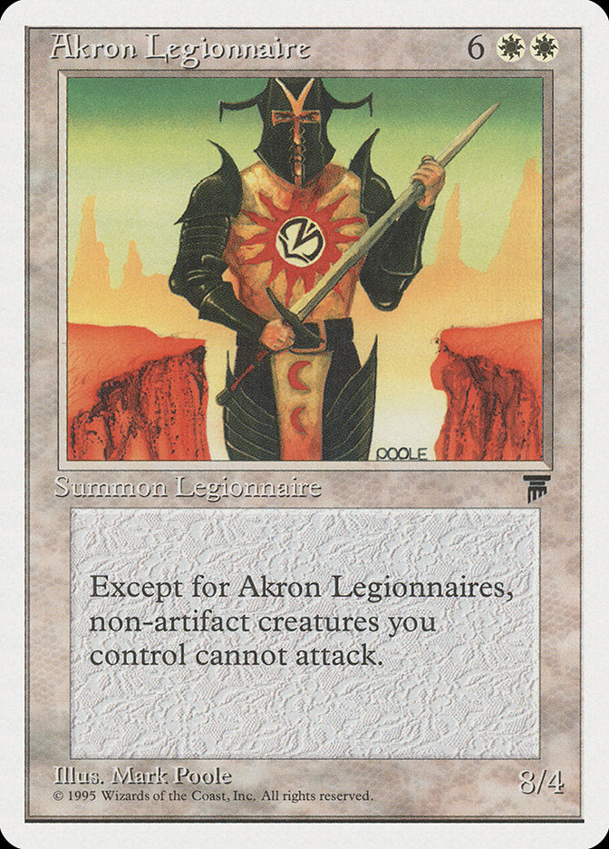 Akron Legionnaire [Chronicles] | Good Games Modbury