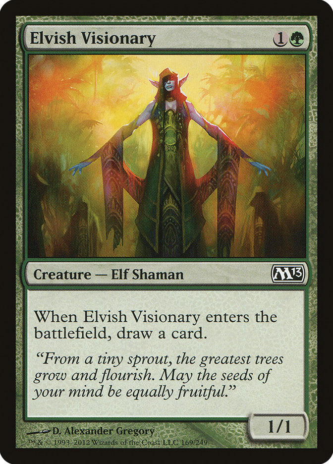 Elvish Visionary [Magic 2013] | Good Games Modbury