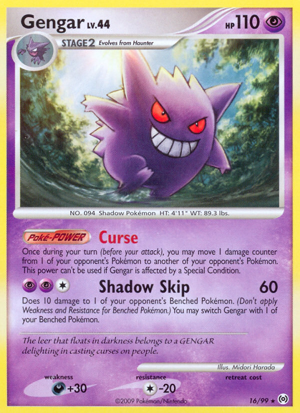 Gengar (16/99) [Platinum: Arceus] | Good Games Modbury