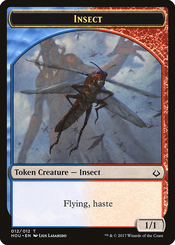 Dreamstealer // Insect Double-Sided Token [Hour of Devastation Tokens] | Good Games Modbury