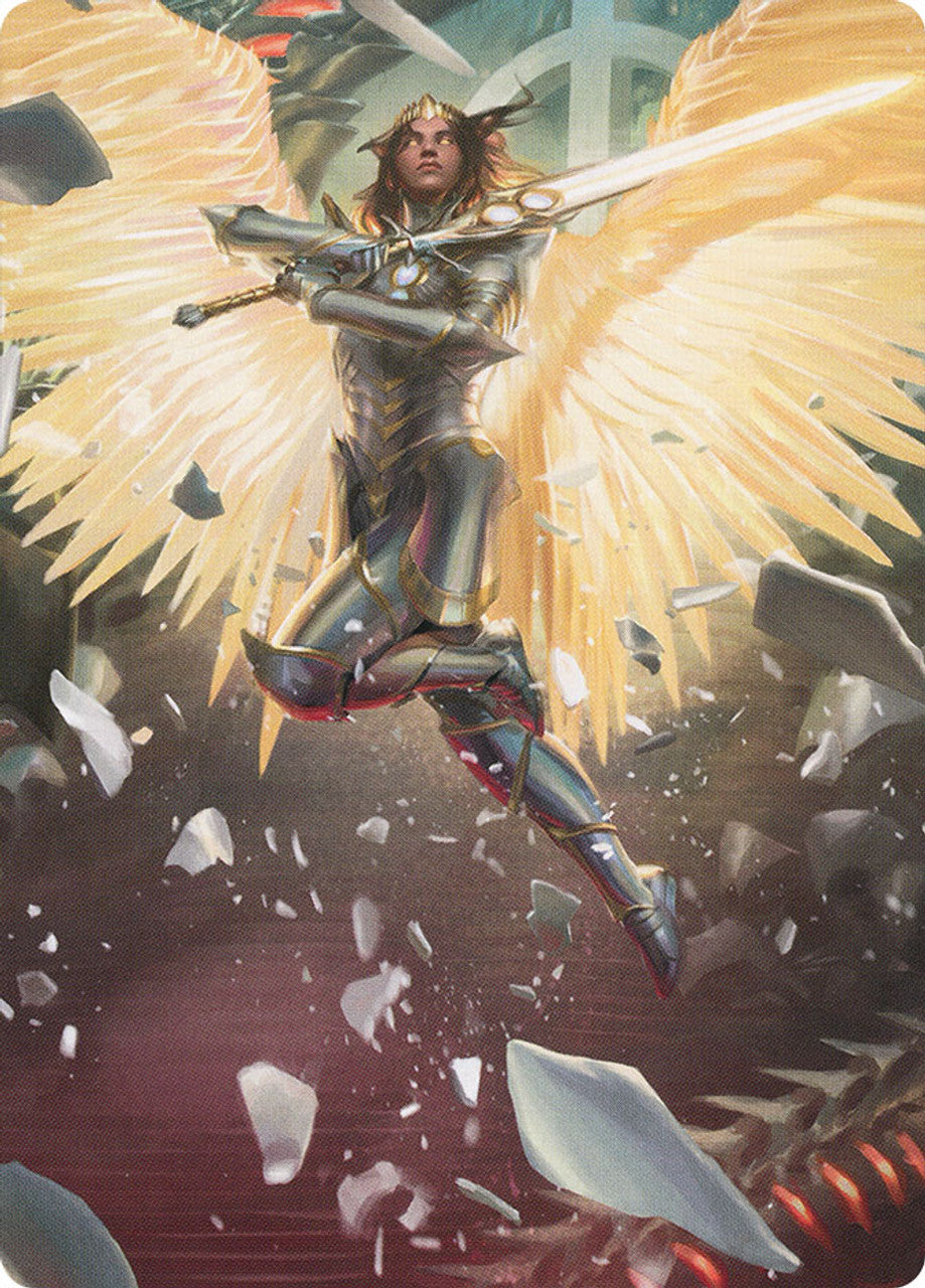 Archangel Elspeth Art Card [March of the Machine Art Series] | Good Games Modbury