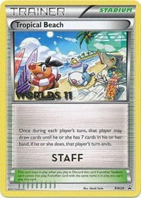 Tropical Beach (BW28) (Staff) [Black & White: Black Star Promos] | Good Games Modbury