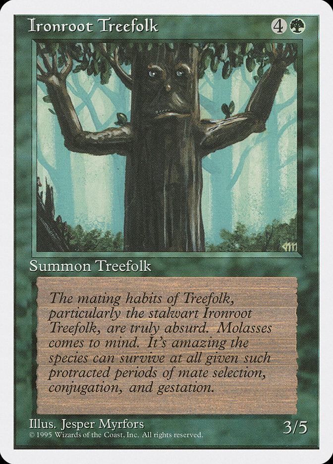 Ironroot Treefolk [Fourth Edition] | Good Games Modbury