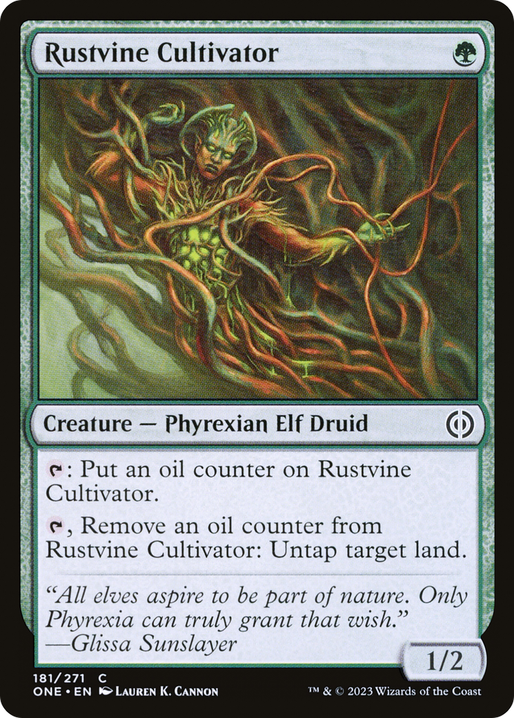 Rustvine Cultivator [Phyrexia: All Will Be One] | Good Games Modbury