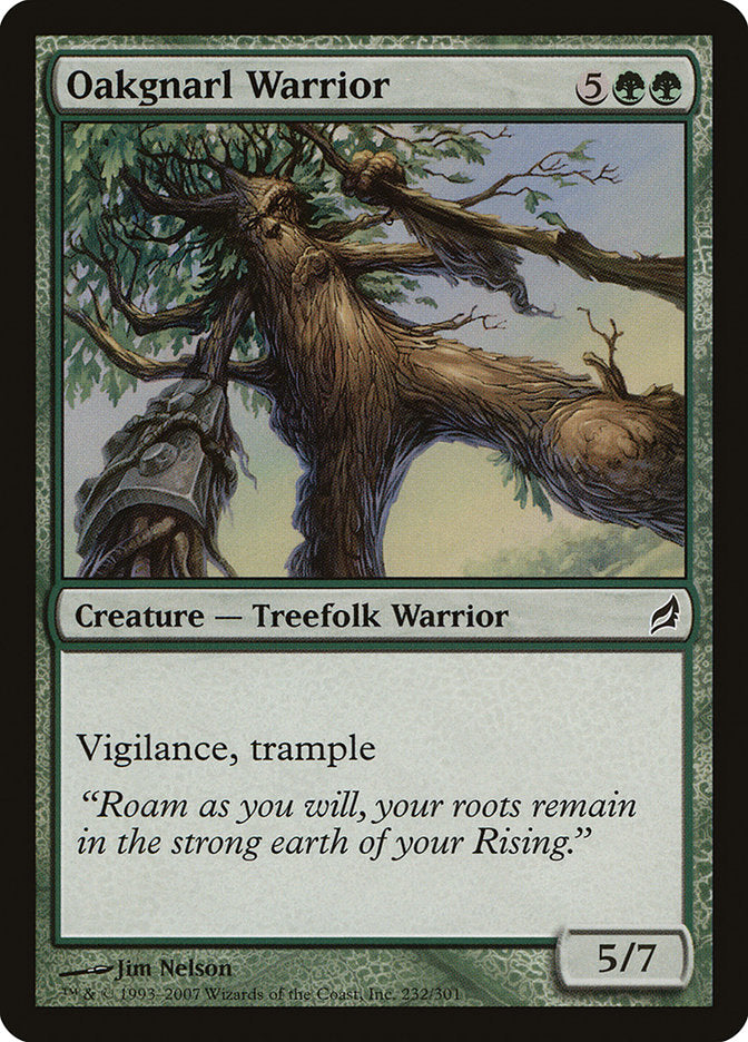 Oakgnarl Warrior [Lorwyn] | Good Games Modbury