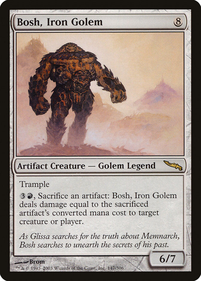 Bosh, Iron Golem [Mirrodin] | Good Games Modbury