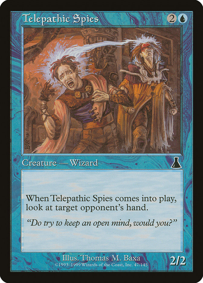 Telepathic Spies [Urza's Destiny] | Good Games Modbury