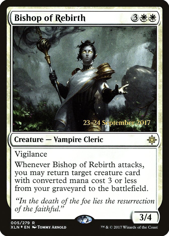 Bishop of Rebirth [Ixalan Prerelease Promos] | Good Games Modbury