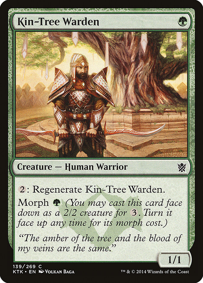 Kin-Tree Warden [Khans of Tarkir] | Good Games Modbury