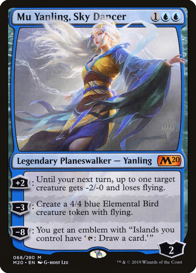 Mu Yanling, Sky Dancer (Promo Pack) [Core Set 2020 Promos] | Good Games Modbury