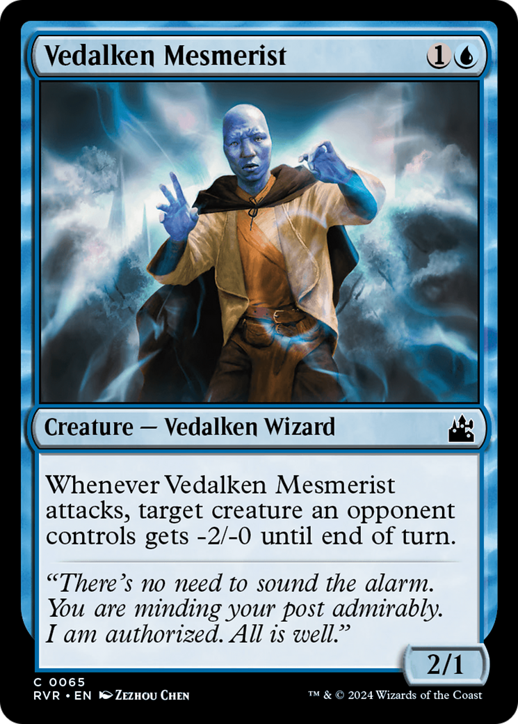 Vedalken Mesmerist [Ravnica Remastered] | Good Games Modbury