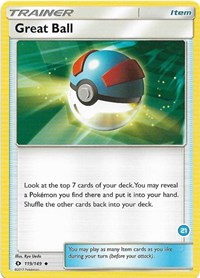 Great Ball (119/149) (Deck Exclusive #21) [Sun & Moon: Trainer Kit - Alolan Ninetales] | Good Games Modbury