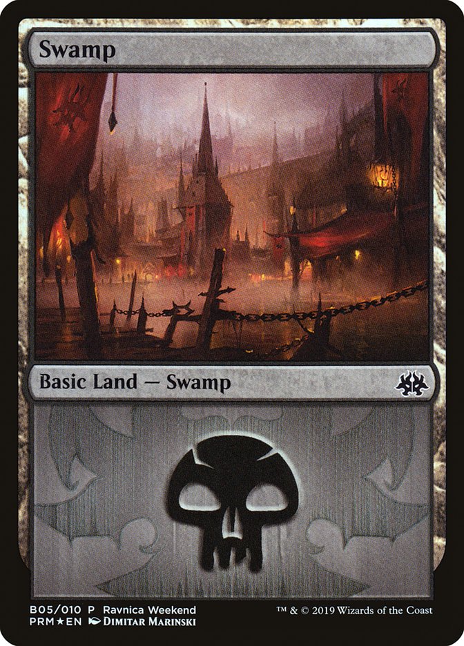 Swamp (B05) [Ravnica Allegiance Guild Kit] | Good Games Modbury