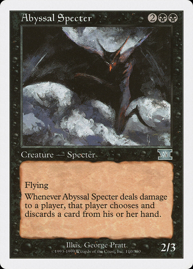Abyssal Specter [Classic Sixth Edition] | Good Games Modbury