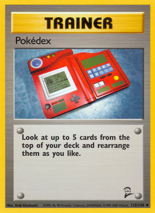 Pokedex (115/130) [Base Set 2] | Good Games Modbury