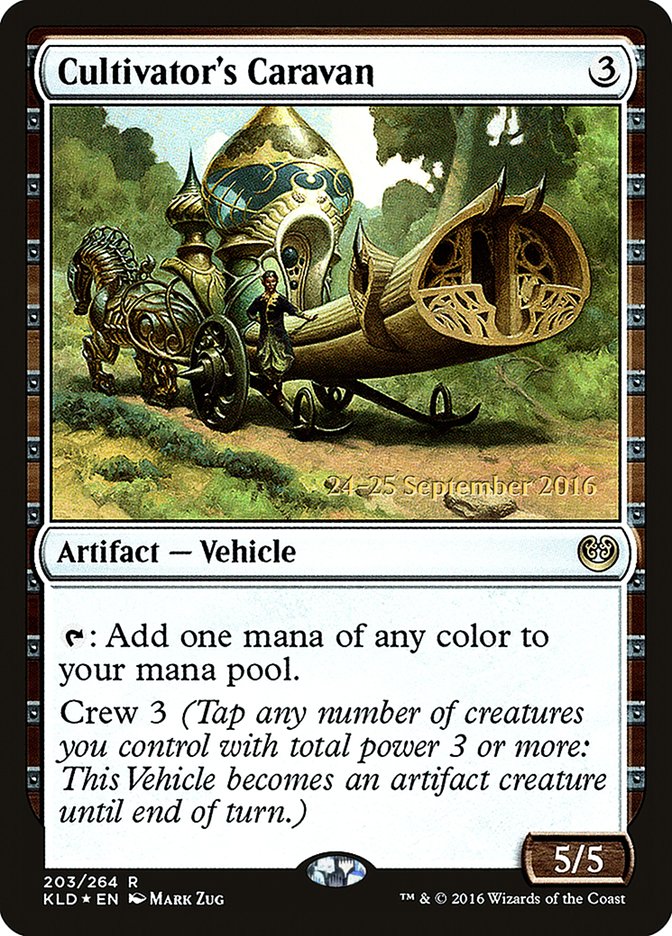 Cultivator's Caravan [Kaladesh Prerelease Promos] | Good Games Modbury