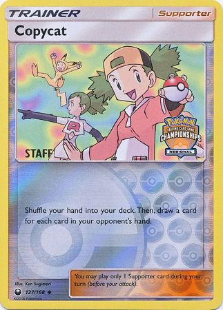 Copycat (127/168) (Regional Championship Promo Staff) [Sun & Moon: Celestial Storm] | Good Games Modbury