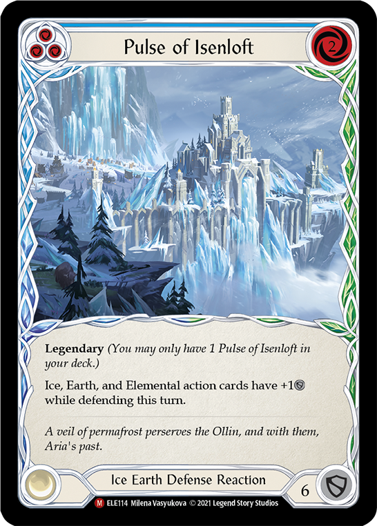 Pulse of Isenloft [ELE114] (Tales of Aria)  1st Edition Cold Foil | Good Games Modbury