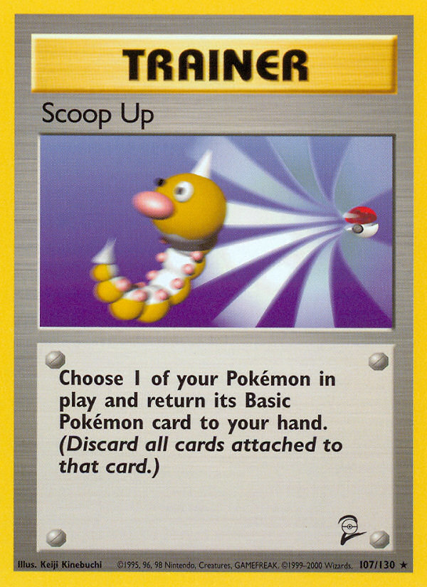 Scoop Up (107/130) [Base Set 2] | Good Games Modbury