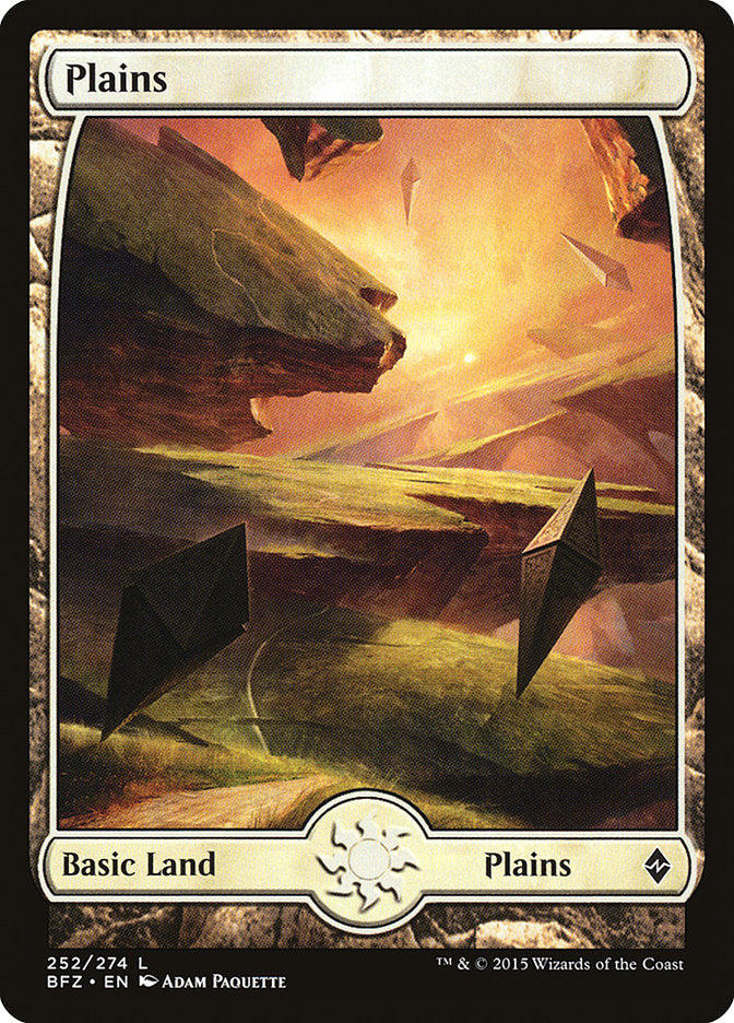 Plains (252) [Battle for Zendikar] | Good Games Modbury