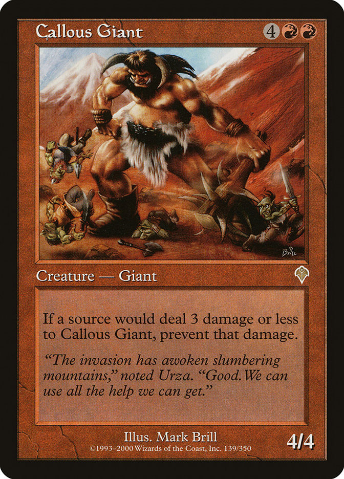 Callous Giant [Invasion] | Good Games Modbury