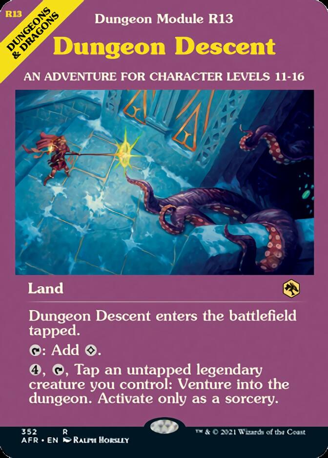 Dungeon Descent (Dungeon Module) [Dungeons & Dragons: Adventures in the Forgotten Realms] | Good Games Modbury