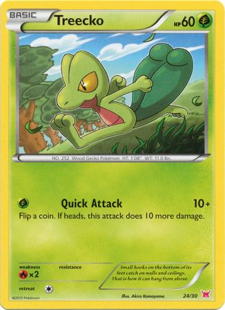 Treecko (24/30) [XY: Trainer Kit 2 - Latias] | Good Games Modbury