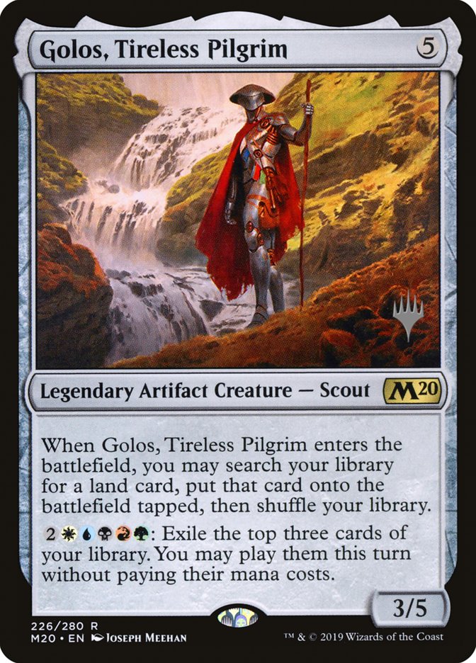 Golos, Tireless Pilgrim (Promo Pack) [Core Set 2020 Promos] | Good Games Modbury