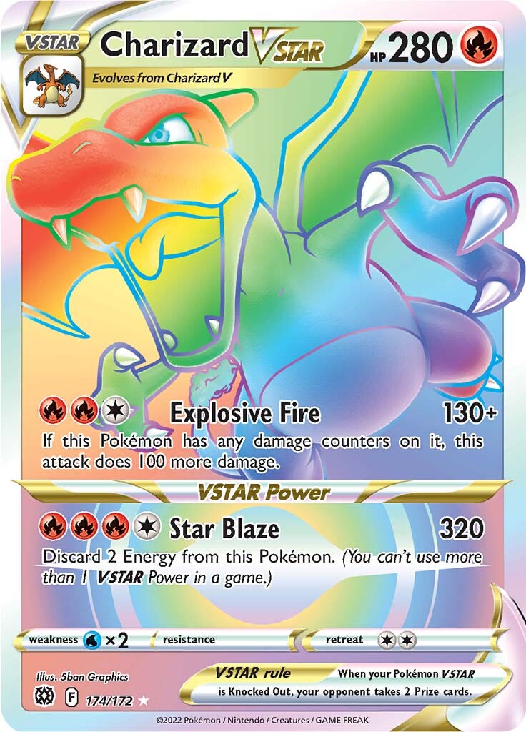 Charizard VSTAR (174/172) [Sword & Shield: Brilliant Stars] | Good Games Modbury