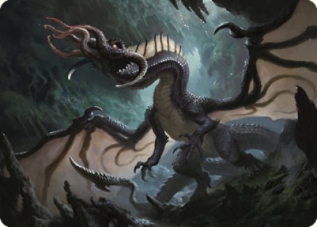 Brainstealer Dragon Art Card [Commander Legends: Battle for Baldur's Gate Art Series] | Good Games Modbury