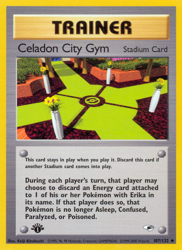 Celadon City Gym (107/132) [Gym Heroes 1st Edition] | Good Games Modbury