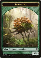 Saproling (016) // Spirit (006) Double-Sided Token [Commander 2016 Tokens] | Good Games Modbury