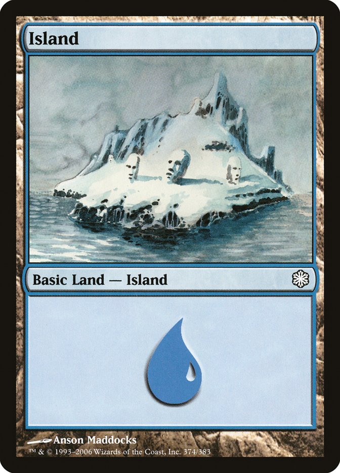 Island (374) [Coldsnap Theme Decks] | Good Games Modbury