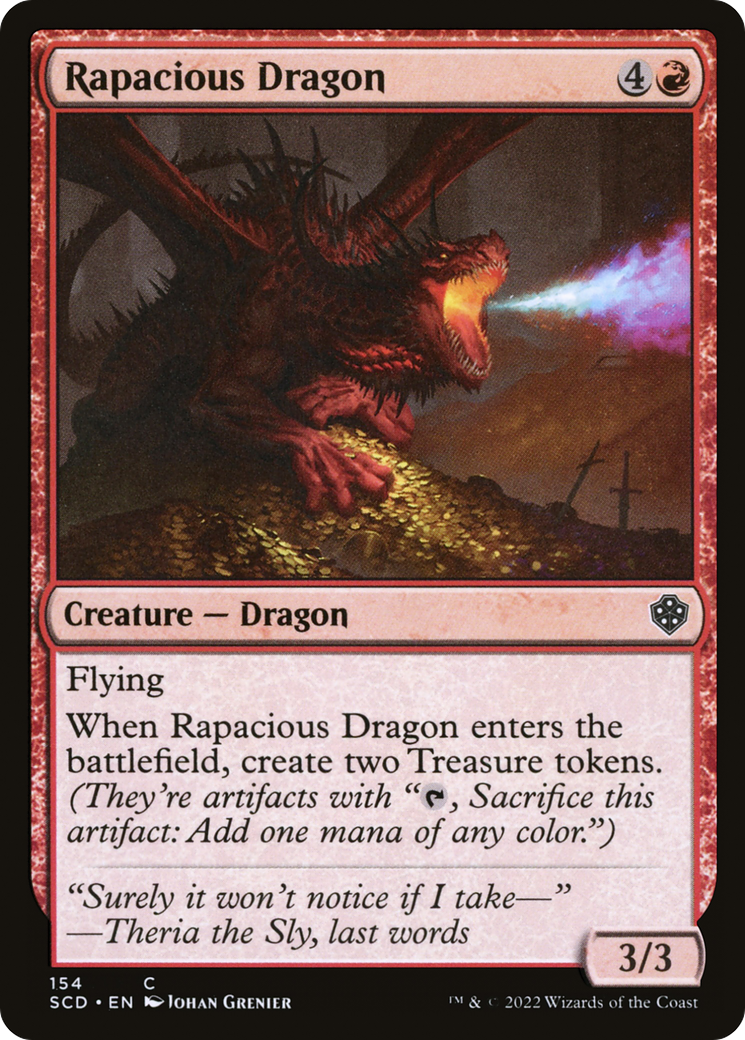 Rapacious Dragon [Starter Commander Decks] | Good Games Modbury