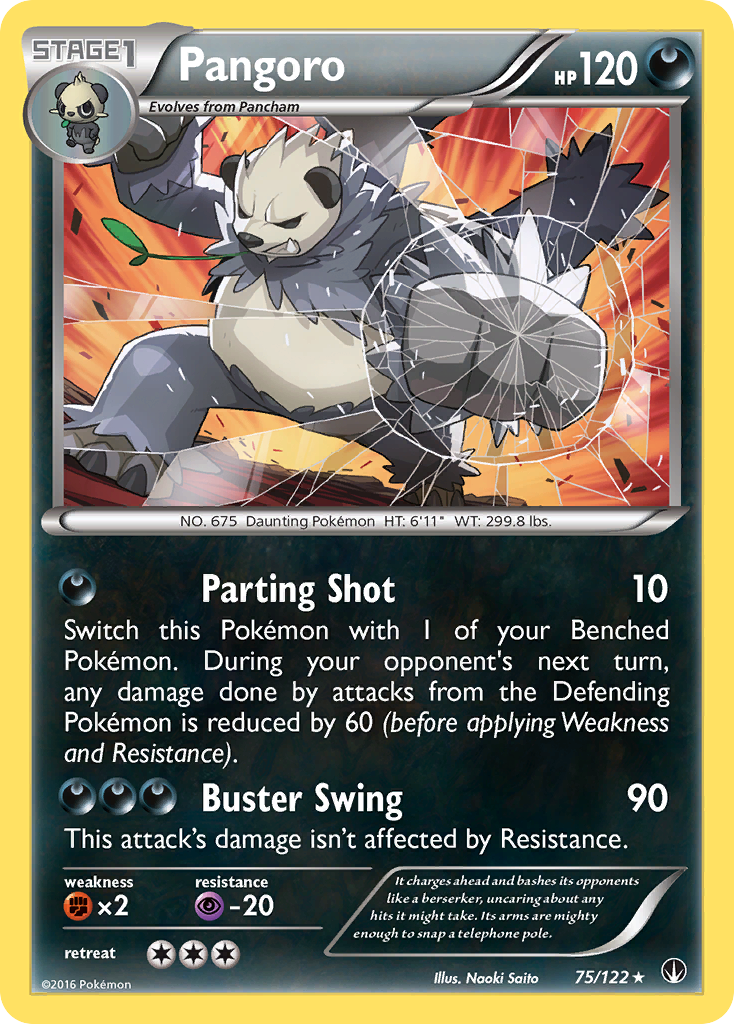 Pangoro (75/122) [XY: BREAKpoint] | Good Games Modbury